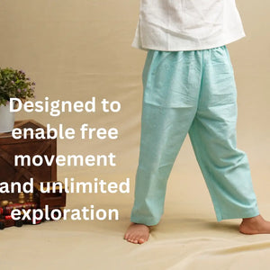 Nature Wear Cotton Pants' - Unisex Cotton Trousers - EarthBased 
