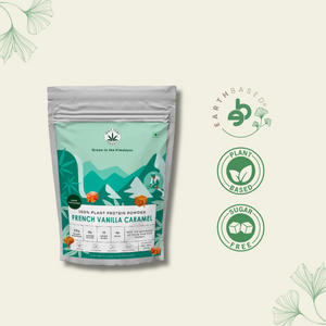 Hemp Protein - French Vanilla Caramel | 500G (15 SERVINGS) - EarthBased 