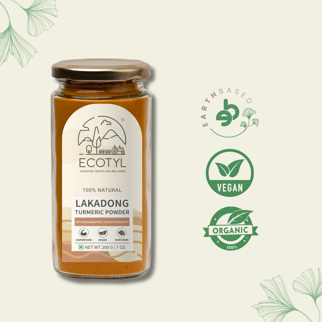 Ecotyl | Organic Lakadong Turmeric Powder - EarthBased 