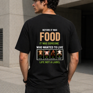 Before it was food it was someone.. — Earthbased
