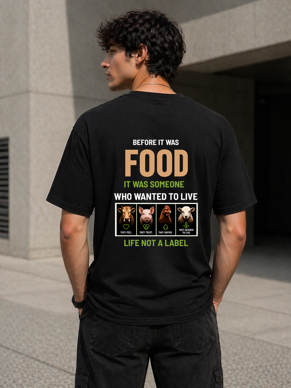 Before it was food it was someone.. — Earthbased