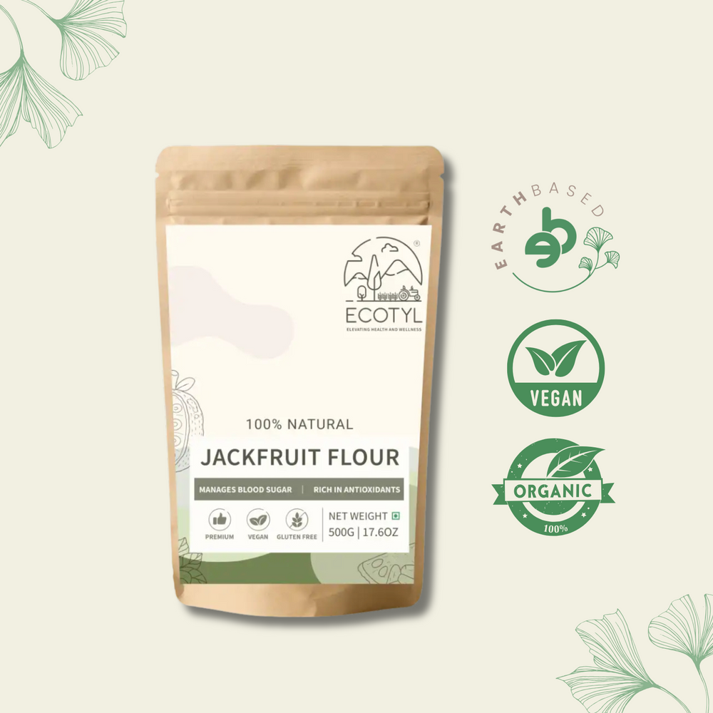 Ecotyl Jackfruit Flour | Low Glycemic Index | Gluten Free | 500g - EarthBased 