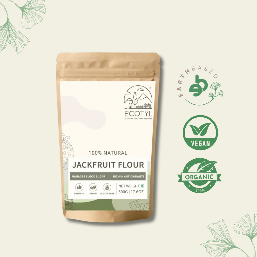 Ecotyl Jackfruit Flour | Low Glycemic Index | Gluten Free | 500g - EarthBased 
