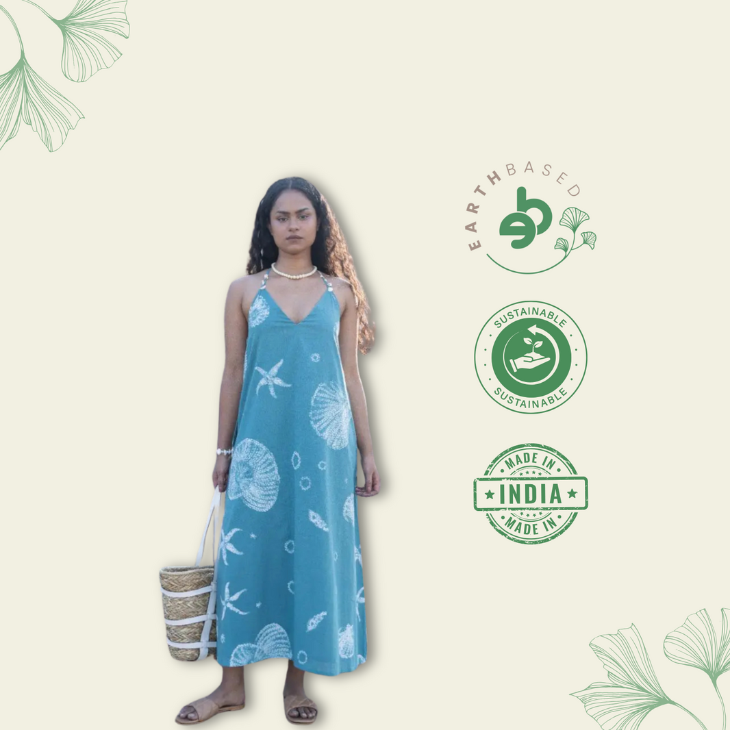 HAWAII HALTER NECK DRESS - EarthBased 