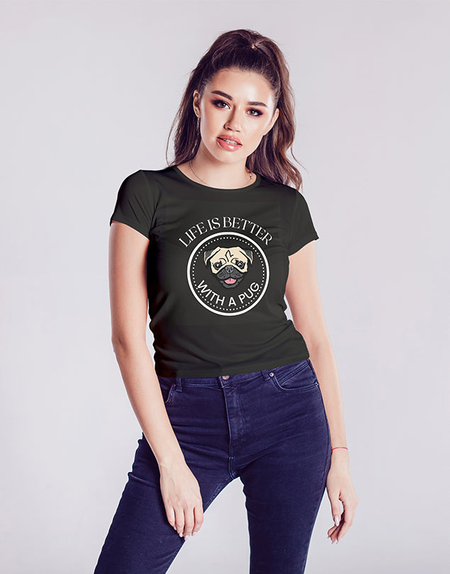 Life Is Better With A Pug (Female) — Earthbased