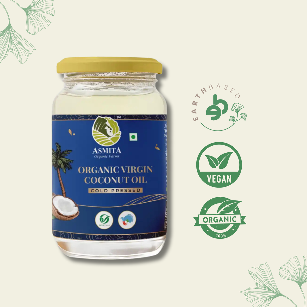 Virgin Cold Pressed Coconut Oil - EarthBased 