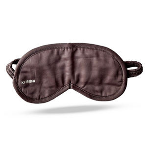 Kheoni grey organic cotton sleep eye mask