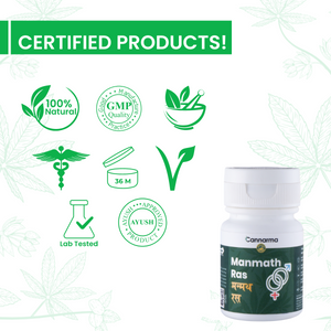 Cannarma Manmath Ras Tablet (30tab) - EarthBased 