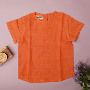 Kurti Top' - Girls' Cotton Top - EarthBased 
