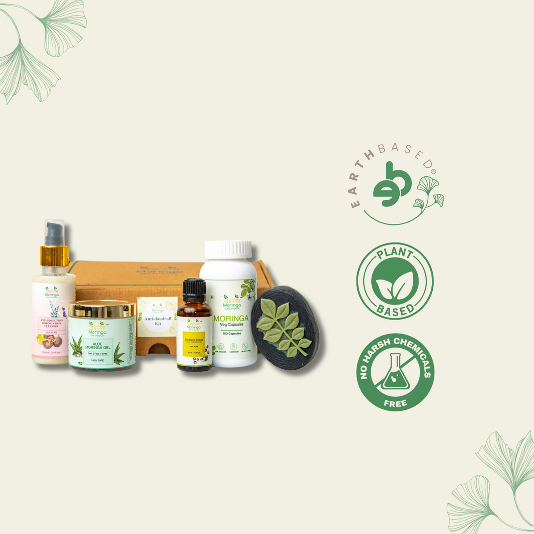 Anti-Dandruff Kit | Daivik Moringa - EarthBased 