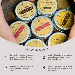 Chocolate | Dry, Chapped and Pigmented Lips (Pack of 2) - EarthBased 