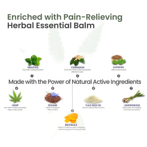 Cannarma™ ULTRA PREMIUM Pain Relief Balm - EarthBased 