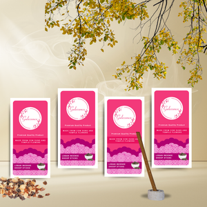 Loban Bamboo Less Dhoop Sticks |  Made from Cow dung & Temple Flower | Gulessence - EarthBased 