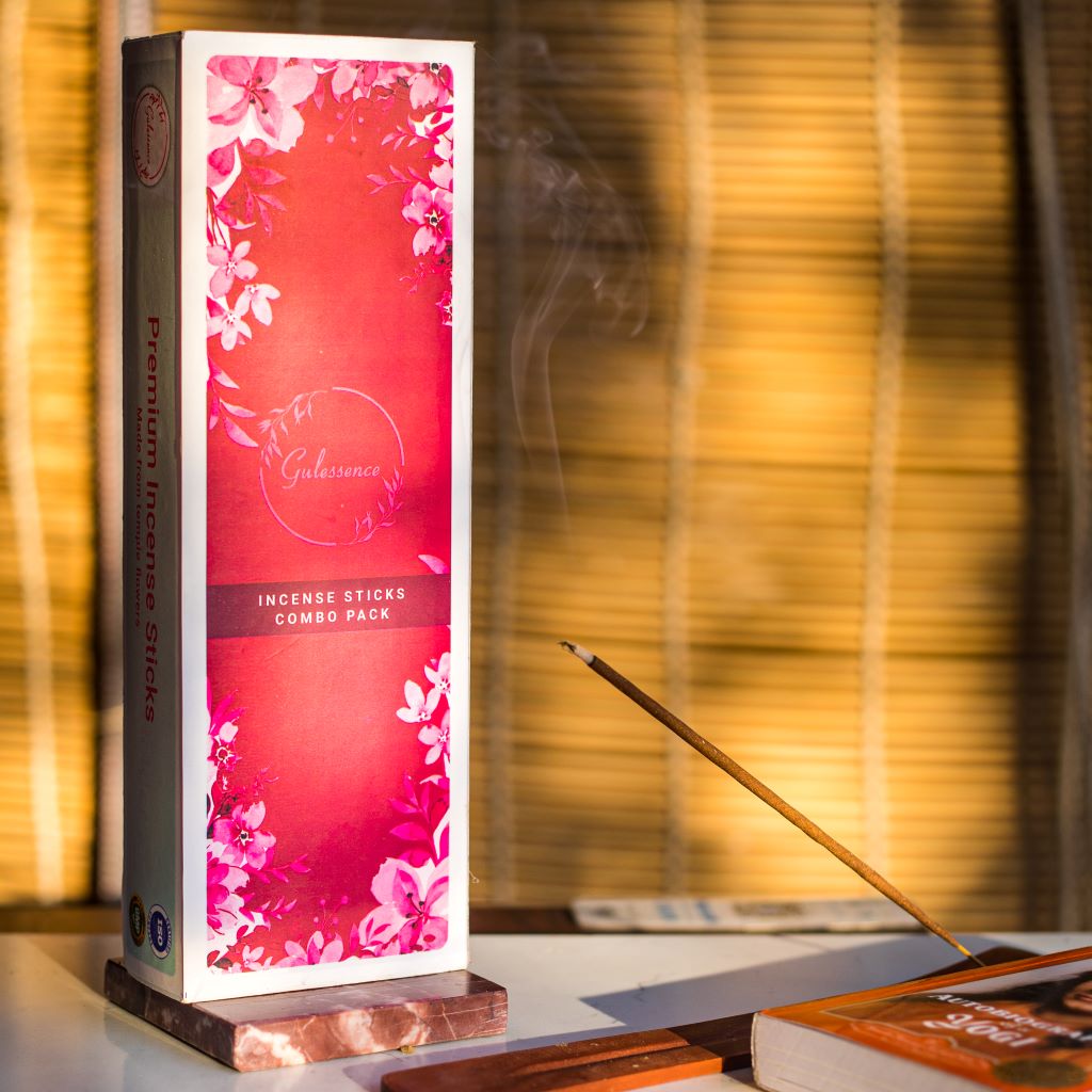 Premium Combo Box of Floral Incense sticks| Gulessence - EarthBased 