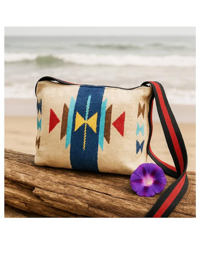 CRAFTINENCE Nomad Wanderlust Sling Bag - Wave -  Bag for women-handbags for women - EarthBased 