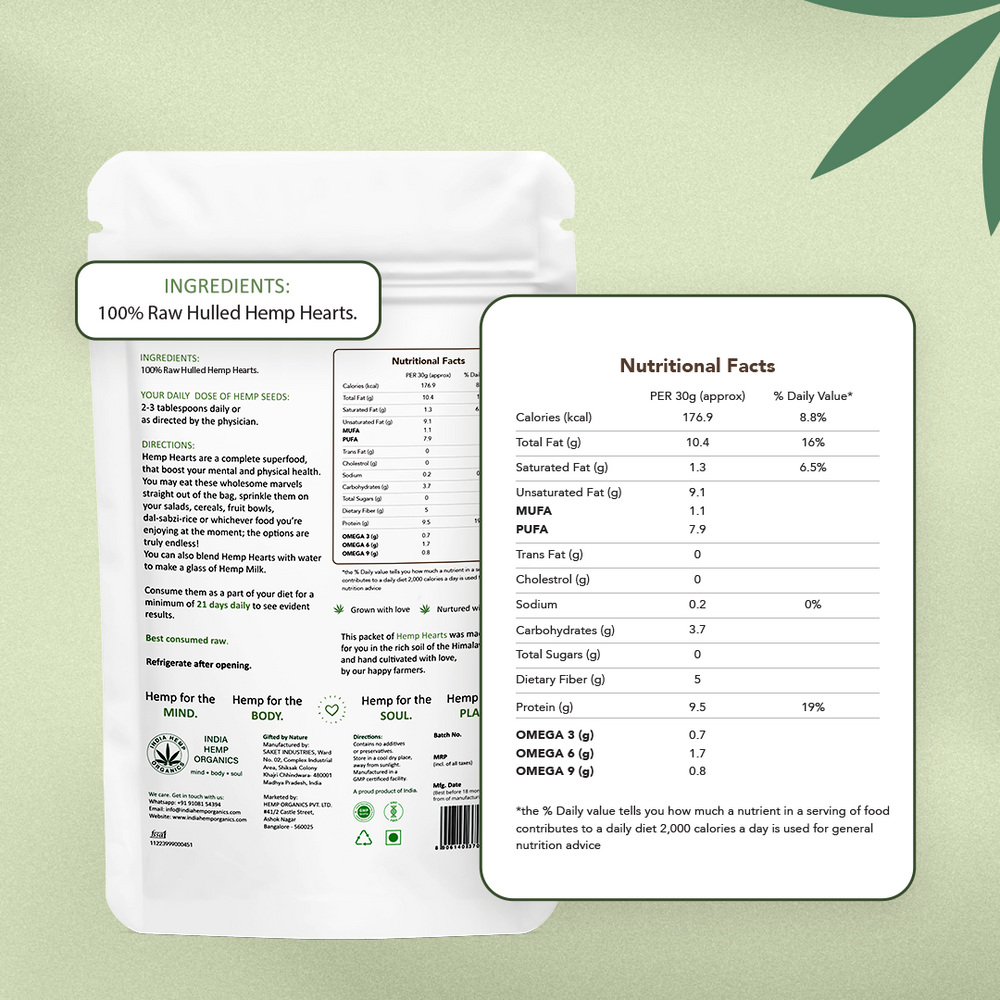 HEMP HEARTS - EarthBased 