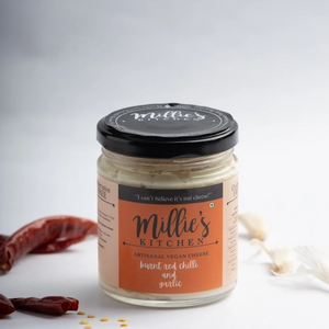 Burnt Red Chili and Garlic | Millie's Vegan Cheese - EarthBased 