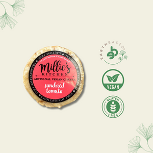 Sundried Tomato Wheel | Millie's Vegan Cheese - EarthBased 