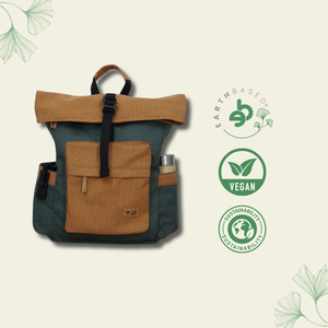 Armadillo Backpack - Green & Brown | Clan Earth - EarthBased 
