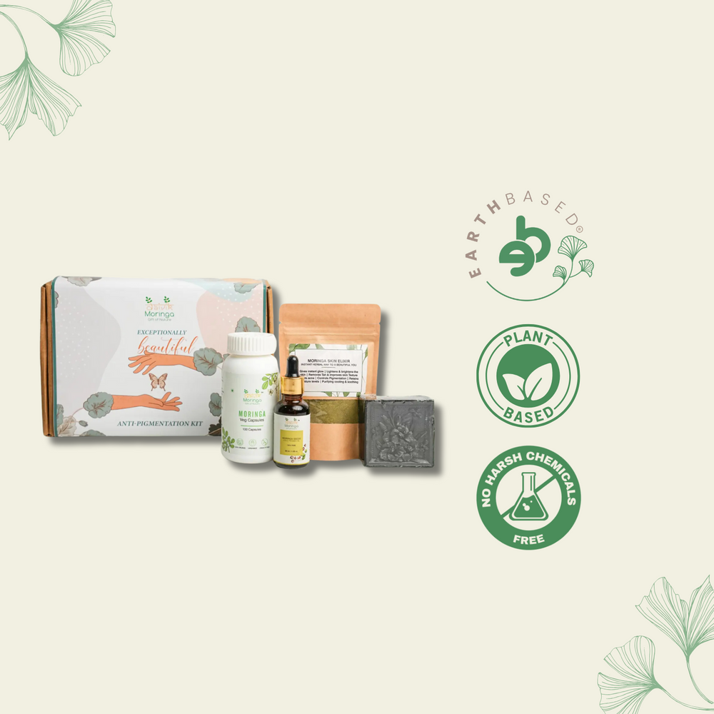 Anti-Pigmentation Kit | Daivik Moringa - EarthBased 