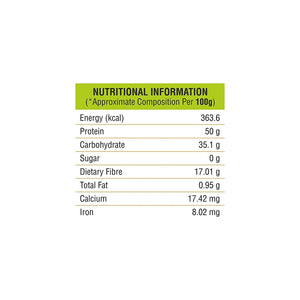 Vama SOYA Flour Enriched with 50% Protein and 98% Fat Free | Low Carb 500g - EarthBased 