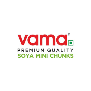 Vama SOYA Mini Chunks | 99% Fat-Free | Vegan |Gluten-Free| Pack of 2 | Healthy Products | 250 g Each - EarthBased 
