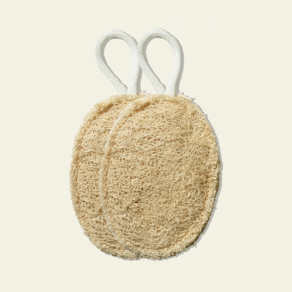 Natural Body Loofah - Set of 2 | Pack of 2 - EarthBased 