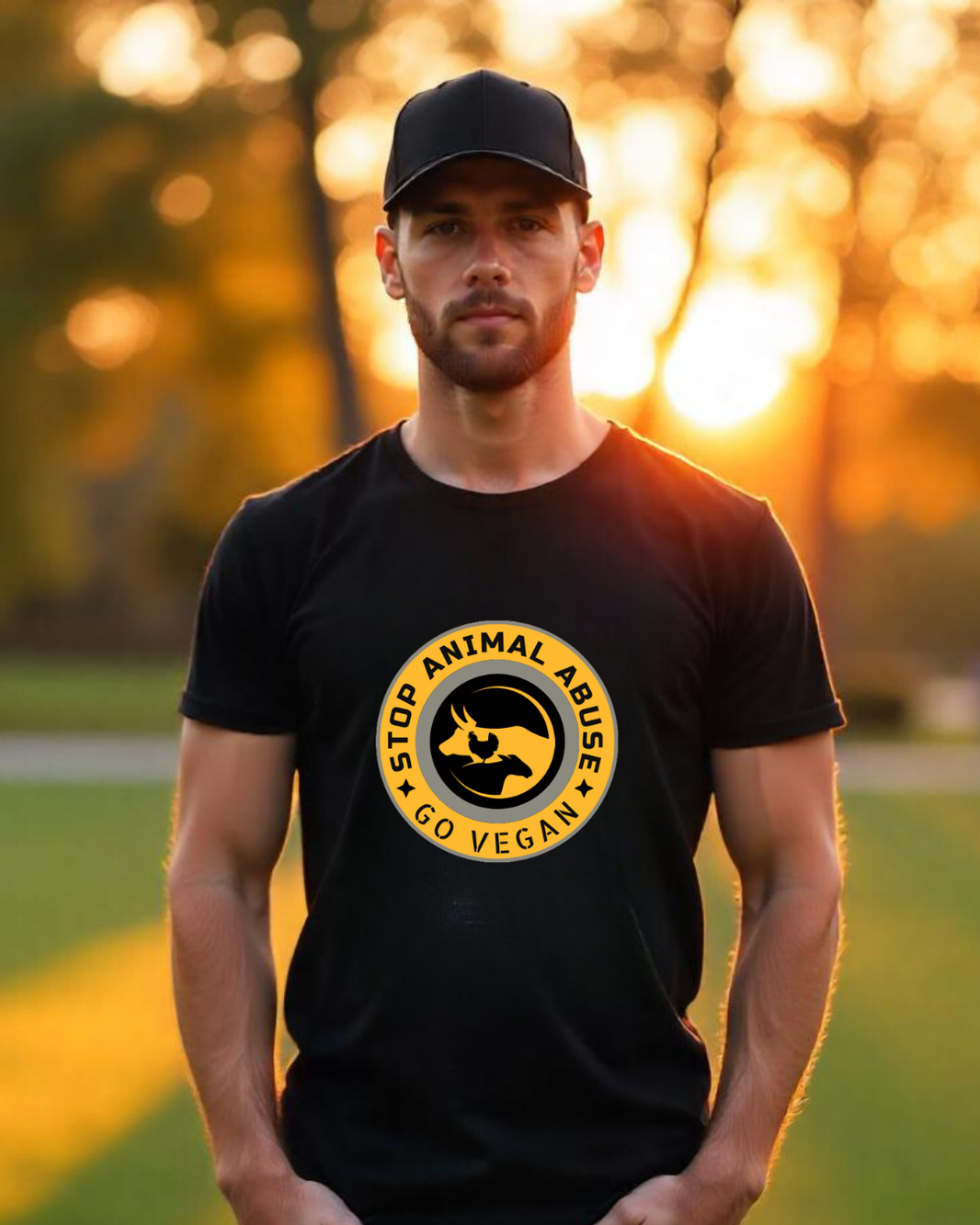 Stop Animal Abuse - Go Sustainable (Male) — Earthbased