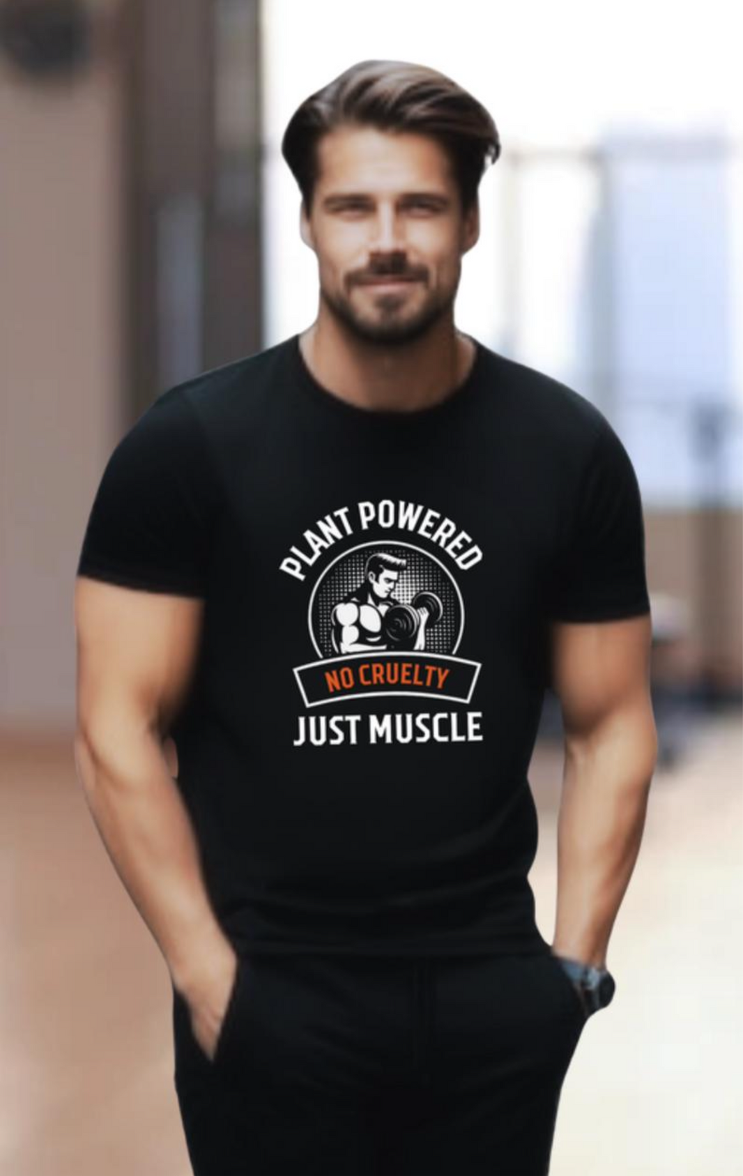 Plant-Powered, Just Muscle (Male) — Earthbased