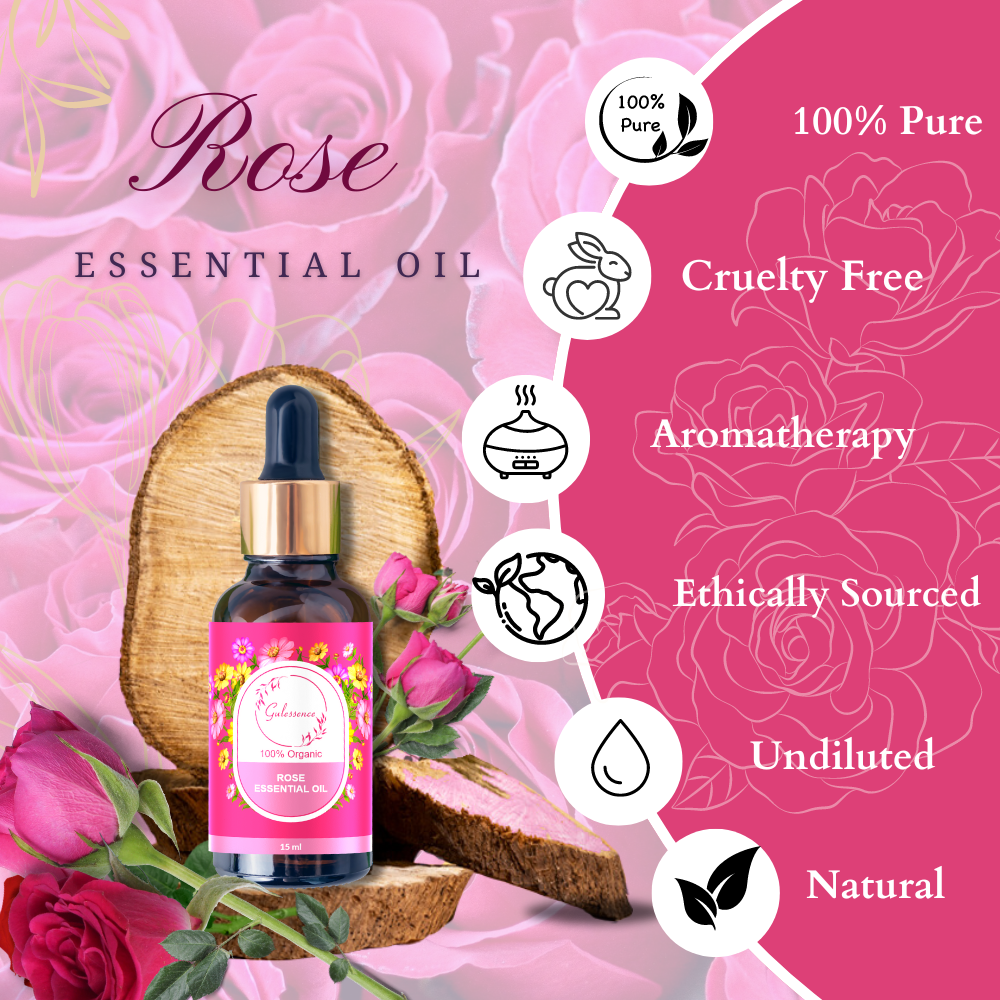 Rose Essential Oil | Essential Oil | Gulessence - Gulessence