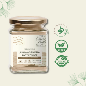 Ecotyl Ashwagandha Root Powder | Ayurvedic Supplement | Energy Booster - EarthBased 