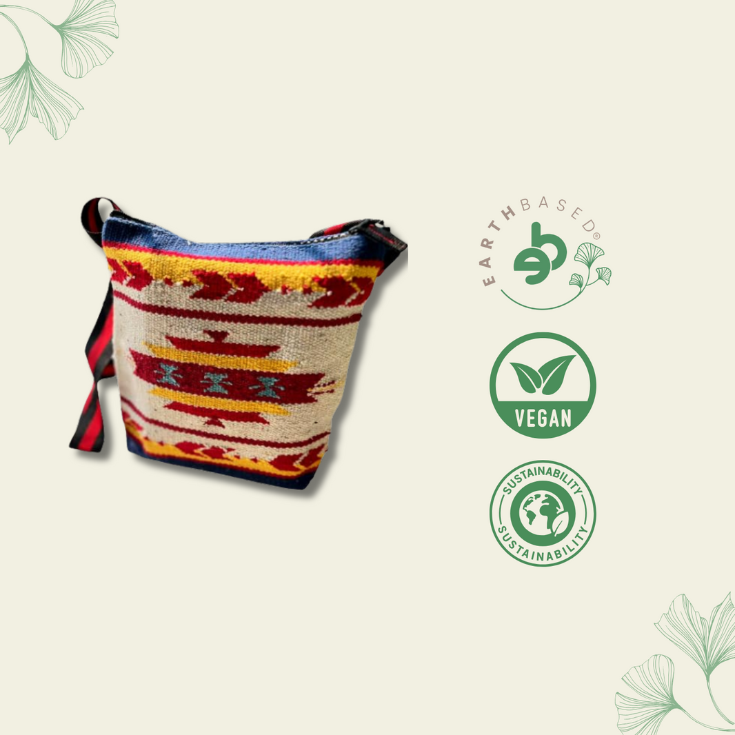 CRAFTINENCE Nomad Wanderlust Sling Bag - Multicolor -  Bag for women-handbags for women - EarthBased 