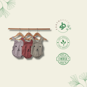 BABBLE PRINTED ROMPER - EarthBased 