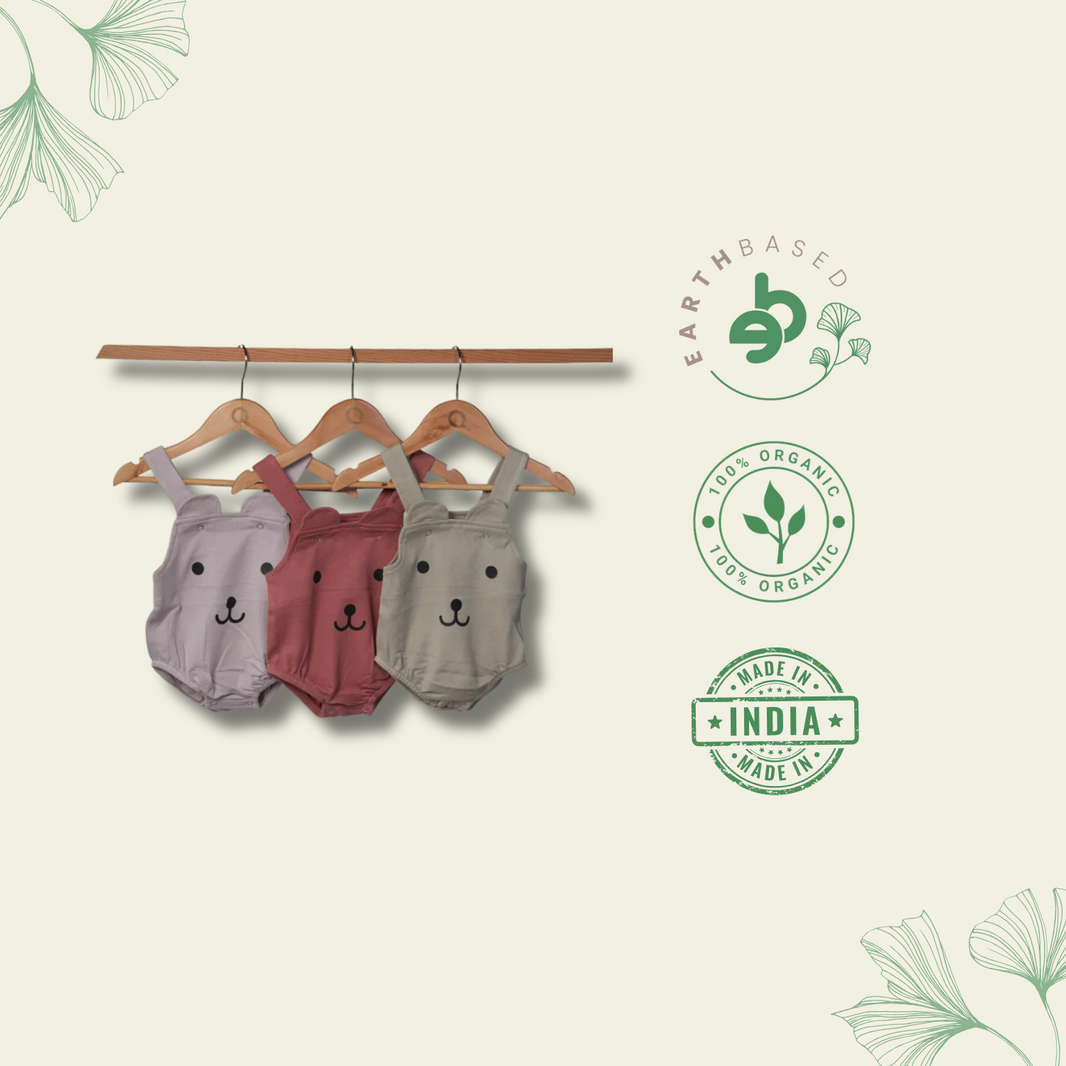 BABBLE PRINTED ROMPER - EarthBased 