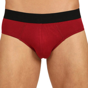 Bamboo Men’s Frenchie Fit Underwear (Pack of 2) | Maroon + Navy - EarthBased 