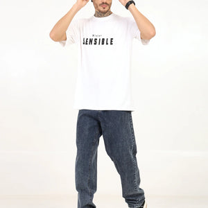 Men Oversized Bamboo T-Shirt – Soft, Breathable & Sustainable Fit - EarthBased 