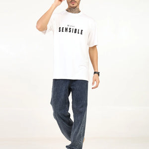 Men Oversized Bamboo T-Shirt – Soft, Breathable & Sustainable Fit - EarthBased 