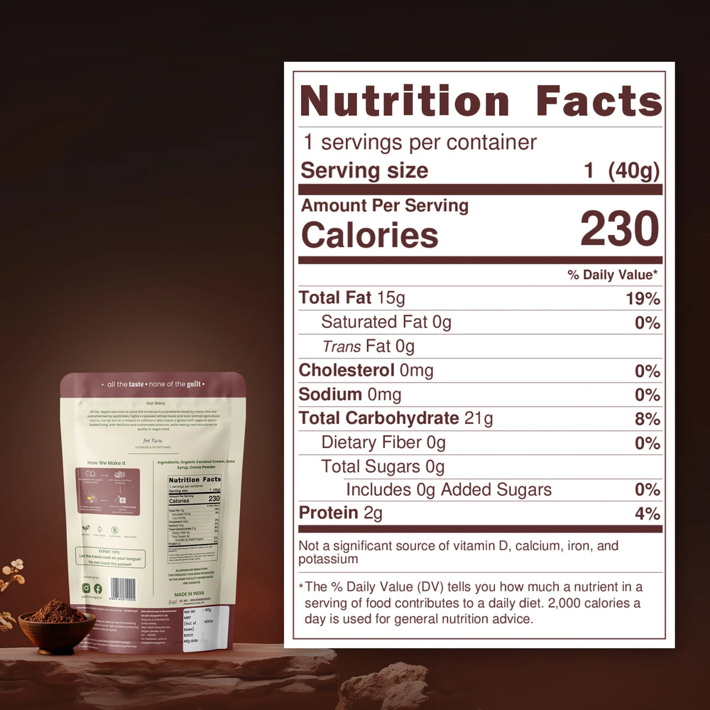 Oh My Vegan | Chocolate Coco Melts - EarthBased 