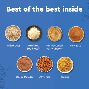 Nourish You 25% High Protein Chocolate Oats 1Kg - EarthBased 