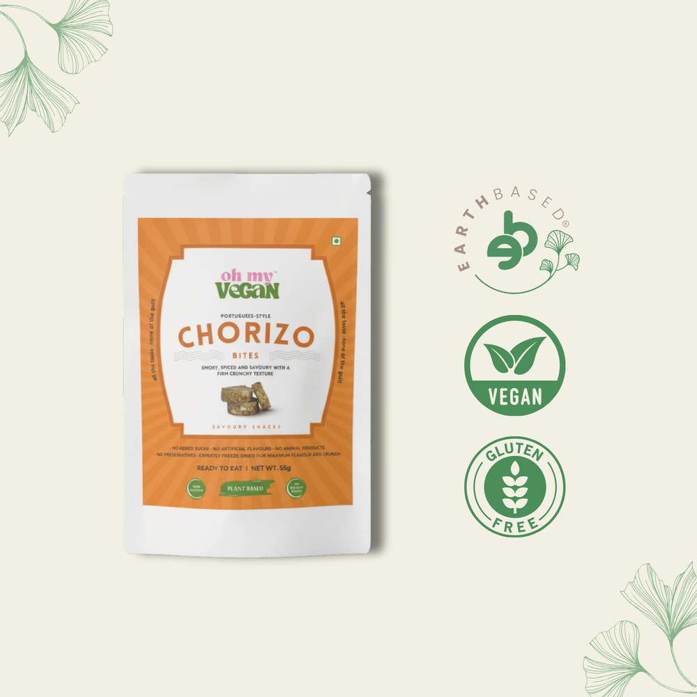 Oh My Vegan | Chorizo Style Bites – Portuguese Spice Blend - EarthBased 