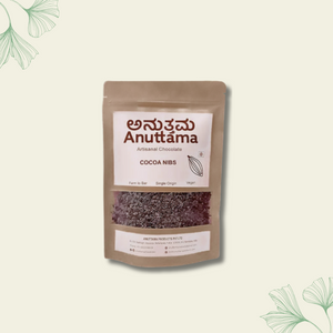 Cocoa Nibs (Roasted)| Unsweetened | 150g by Anuttama - EarthBased 
