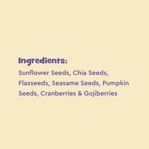 Nourish You Antioxidant Boost 7 in 1 Super Seeds Trail Mix – 100g - EarthBased 