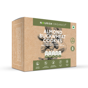 Almond Buckwheat Cookies by Nourish Organics – organic gluten-free cookie pack