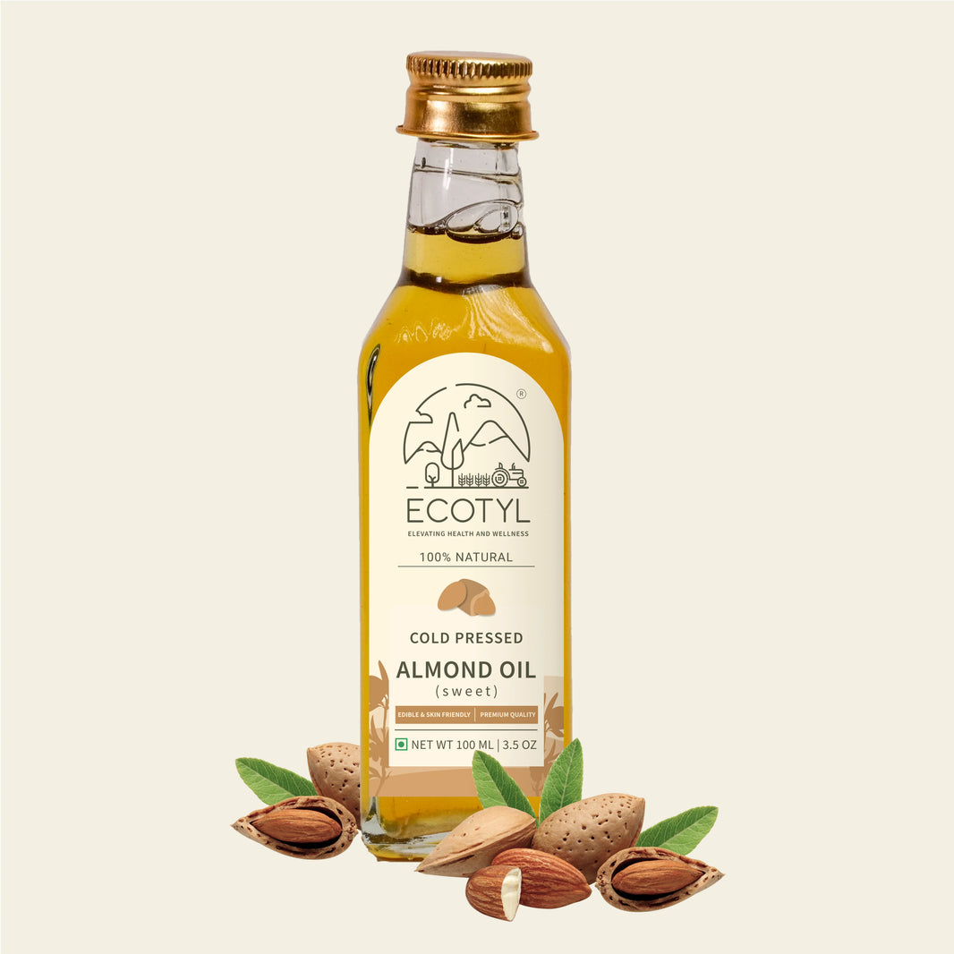 Cold-Pressed Almond Oil (Sweet) | Ecotyl - EarthBased 