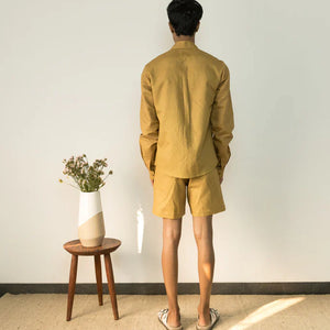 ASYMMETRIC PLACKET SHIRT - EarthBased 