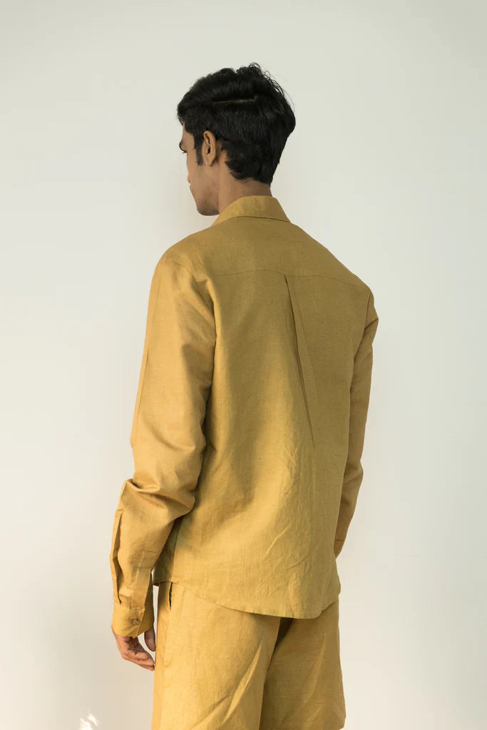 ASYMMETRIC PLACKET SHIRT - EarthBased 
