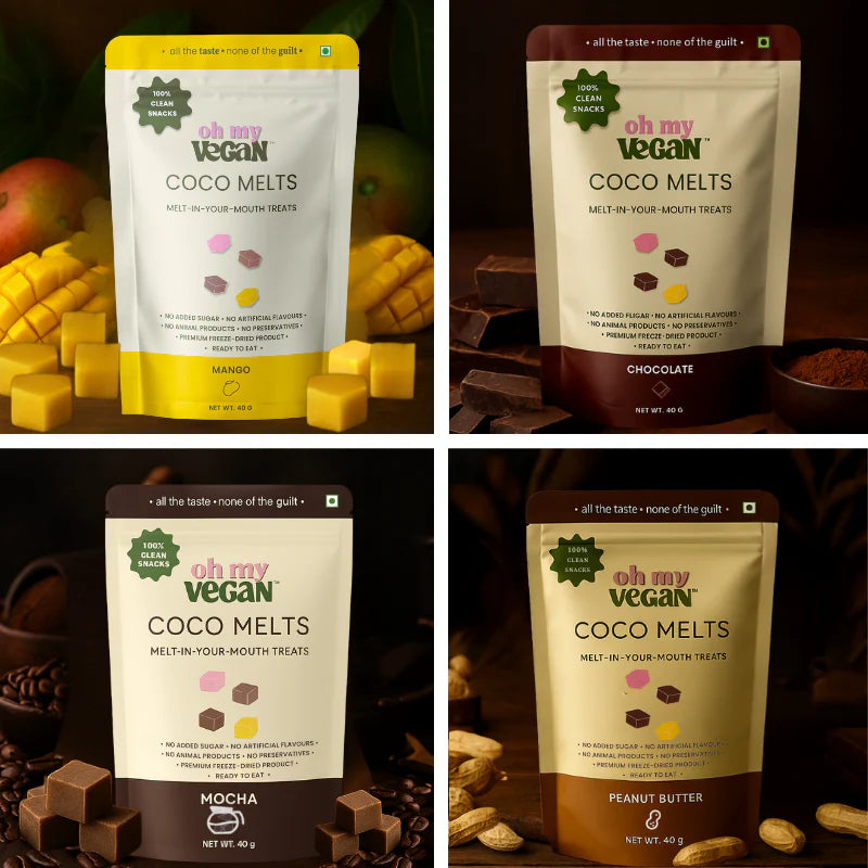 Combo Pack - Coco Melts 4-Pack Combo - EarthBased 