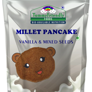 TummyFriendly Foods Aluminium-Free Millet Pancake Mix - Vanilla Mixed Seeds 800 g - EarthBased 