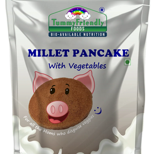 TummyFriendly Foods Aluminium-Free Millet Pancake Mix with Vegetables 800 g - EarthBased 