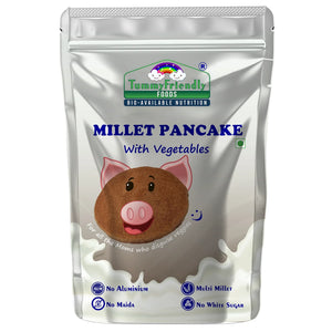 TummyFriendly Foods Aluminium-Free Millet Pancake Mix with Vegetables 800 g - EarthBased 